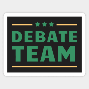 Debate team Sticker